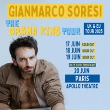 Gianmarco Soresi: The Drama King Tour - Apollo Théâtre, Paris photo