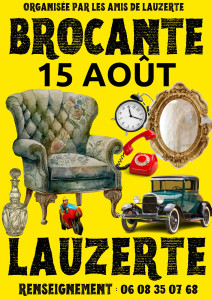Grande brocante de Lauzerte photo