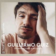 Guillermo Guiz - En train d'écrire le prochain - Tournée photo