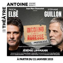 Inconnu à cette Adresse - Pascal Elbé & Stéphane Guillon - Théâtre Antoine, Pari photo