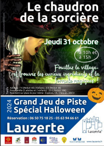 Jeudi 31 Octobre - Jeu de piste spécial halloween - Le chaudron de la sorcière photo