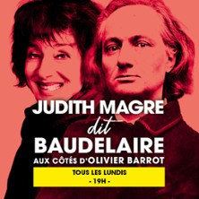 Judith Magre Dit Baudelaire - Théatre de Poche Montparnasse, Paris photo