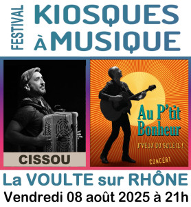 KIOSQUES à MUSIQUE  AU P'TIT BONHEUR  + CISSOU photo