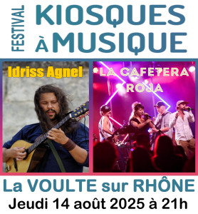 KIOSQUES à MUSIQUE - LA CAFETERA ROJA et IDRISS AGNEL photo
