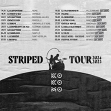 Ko Ko Mo - Striped Tour 2024 Tournée photo