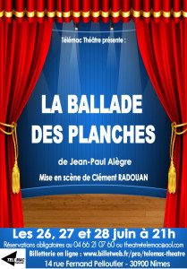 LA BALLADE DES PLANCHES de Jean-Paul ALÈGRE photo