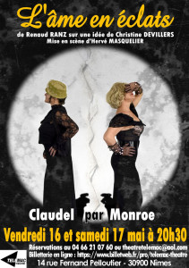 L’ÂME EN ÉCLATS interprété par Christine DEVILLERS photo