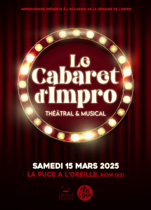 LE CABARET D'IMPRO PAR IMPROVERGNE - La Puce a L'Oreille photo