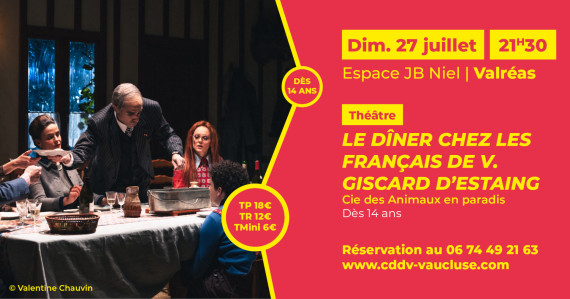 Le Dîner chez les Français de V. Giscard d'Estaing photo
