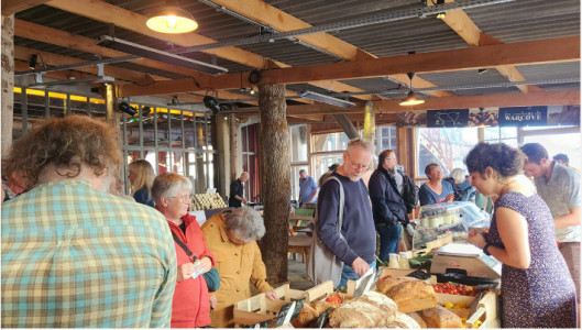 Le marché-terrasse photo