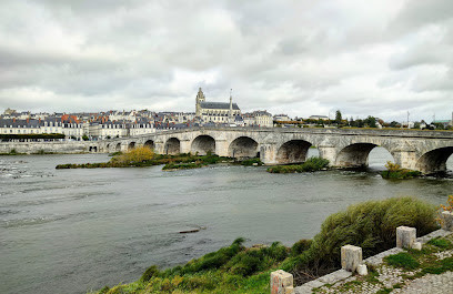 Le pont Jacques-Gabriel Blois. photo
