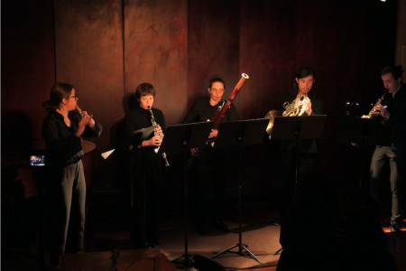 Le Quintette en l'Air avec 5 élèves de Musique de Chambre du CRR de Grenoble photo