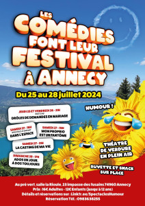 Les comédies font leur festival à Annecy photo