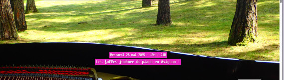 Les folles journées du piano en Avignon photo