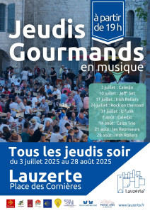 Les Jeudis Gourmands de Lauzerte photo