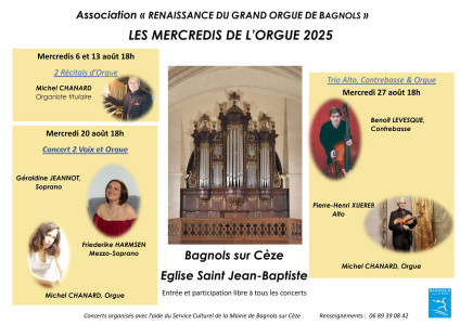 les mercredis de l'orgue photo
