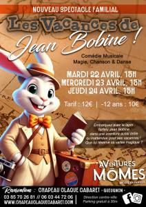 Les Vacances de Jean Bobine - Spectacle Familial photo