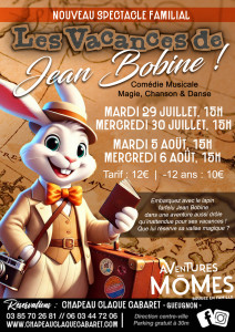 Les Vacances de Jean Bobine - Spectacle Familial de l'été photo