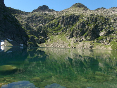 L’étang d’Aubé depuis le cirque de Gérac photo