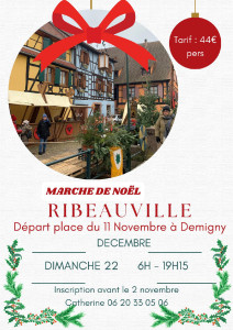 Marché de Noël à Ribeauvillé photo