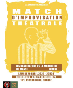 match d'improvisation les Candiratons vs. La Macédoine (Caen) photo