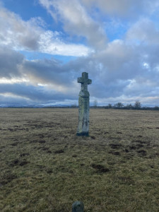 Menhir christianisé photo