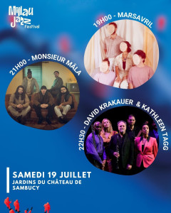 Millau Jazz Festival - MarsAvril + Monsieur Mâla + David Krakauer et Kathleen Ta photo