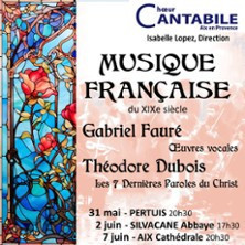 Musique Française du 19ème Siècle : Gabriel Fauré - Théodore Dubois photo