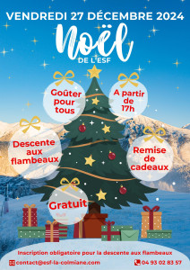 Noël de l'ESF La Colmiane photo