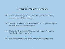 Notre Dame des Familles photo