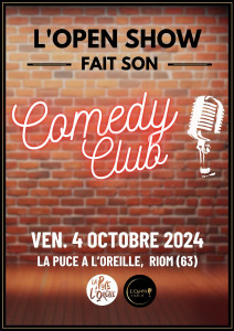 OPEN SHOW - COMEDY CLUB À LA PUCE A L'OREILLE photo