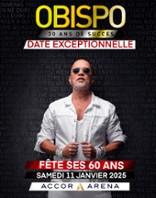 Pascal Obispo Fête ses 60 Ans - 30 ans de succès photo