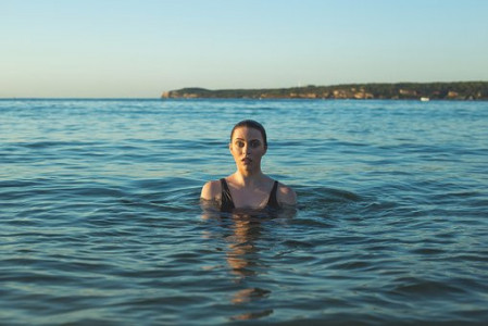 Plage Baignade el mouli photo