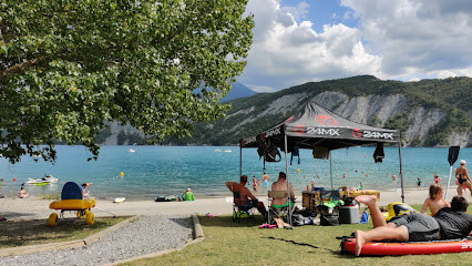 Plage publique photo