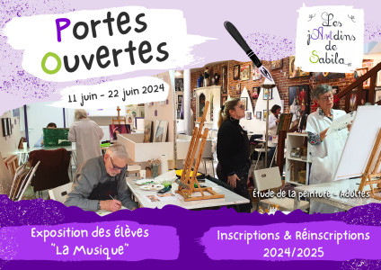PORTES OUVERTES - EXPOSITION DES ELEVES 2023/2024 photo