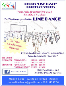 Portes ouvertes : initiation gratuite à la « Line Dance » photo