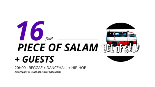 [Reggae + Hip-Hop + Dancehall] Piece of Salam + guests photo