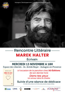 Rencontre littéraire Marek Halter photo