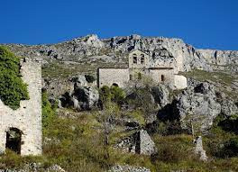 Ruines de Gréolieres. photo