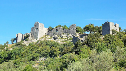 Ruines du château d'Allègre photo
