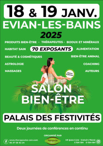 SALON BIEN-ÊTRE les 18 & 19 JANVIER 2025 à EVIAN-les-BAINS (74) photo