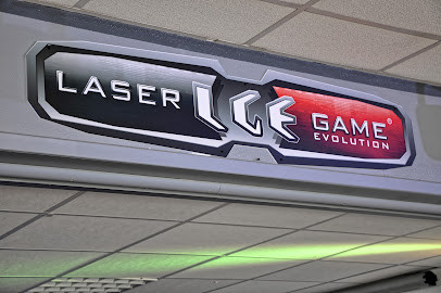 Saut laser et jeux photo