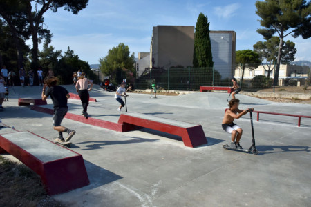 SKATE PARK DE SIX FOURS photo