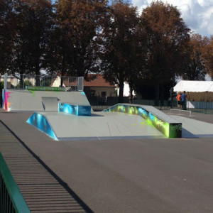 Skatepark Nanterre PVC photo