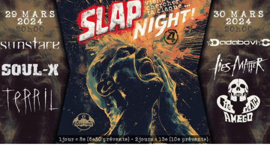 Slap Night! #4 - Double concert métal photo