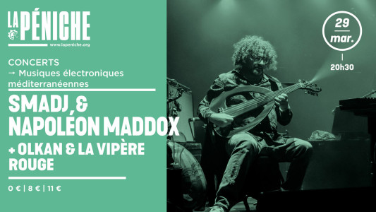 SMADJ & Napoleon Maddox + Olkan & La Vipère Rouge photo