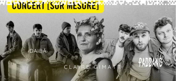 Soirée [Sur Mesure] : Paddang + Daibā + Claire Gimatt photo