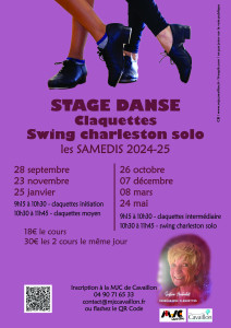 STAGE DANSE Claquettes et Swing Charleston Solo photo