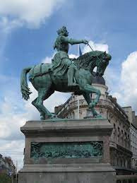 Statue de Jeanne d'Arc. photo