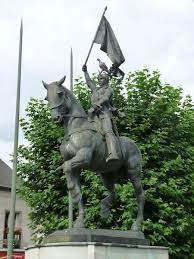 Statue équestre de Jeanne d'Arc photo